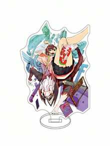 Carte acrylique Anime Dandadan 15CM, panneaux d'affichage créatifs avec Ayase Momo, Takakura Ken, Okarun, Hoshiko Shiratori, Aira Jin, Enjoji. Un cadeau exquis pour la fête d'un ami, collection de pièces de collection - Multicolore - Voir 16