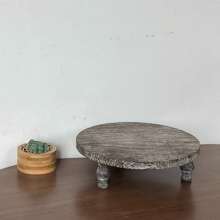 1 pezzo Supporto decorativo in legno, Piedistallo moderno in stile fattoria, Organizer per ripiano del bagno, Portasaponetta in stile fattoria per decorazione cucina, Supporto in legno per decorazione casa e cucina, Vassoio rustico per ripiano del bagno e organizer per top