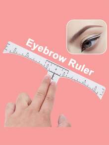 50 Packs Eyebrow Ruler, Disposable Brow Ruler Microblading Adhesive Eyebrow Sticker Stencil Guide Measuring Tool,Makeup,Cheap,Room Decor,Vanity,Travel,Bedroom,Makeup Accessories,Cheap,Stocking Stuffers,Makeup,Makeup Tools,Cheap Stuff,Gifts,Gifts For Women,Christmas Gifts