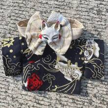 LABUBUS 15-17cm Interchangeable Doll Clothing Set: Kimono, Japanese Clothing | Party Or Birthday Blind Box Clothing | Teen Gift Doll, Toy, Clothes Doll (Clothing Accessories Only)
