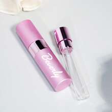 Customized Compact Refillable Perfume Bottle - Portable Sprayer Suitable For Travel And Daily Use, Odorless ABS Plastic Atomizer, Multiple Colors, Perfect Gift For Loved Ones, Atomizing Spray Bottle, Leak-Proof Perfume Pump Bottle, Unisex Portable Perfume Dispenser, Suitable For Girlfriend, Valentine's Day Gift, Single Party Gift, Mother's Day Gift, Graduation Gift