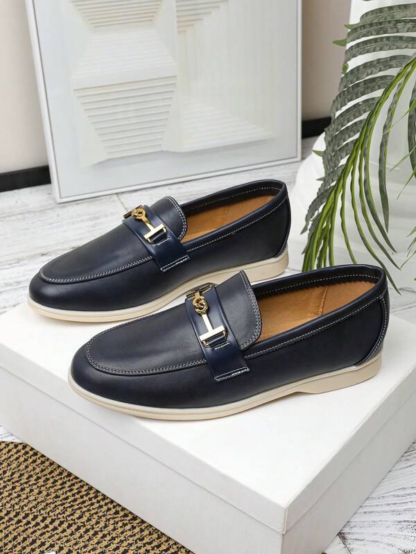 Mocassins pour hommes 2025, nouvelle collection printemps/été. Chaussures décontractées polyvalentes pour hommes. Style britannique formel d'affaires, faites main, semelle souple, respirantes et décontractées. Grandes tailles de 43 à 46