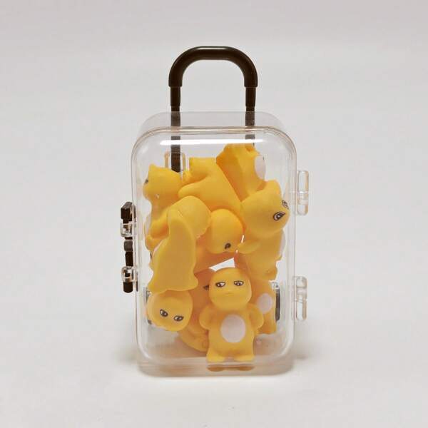 1 Peça/6 Peças/7 Peças Figura Miniatura Fofa de Dragão, Decoração de Mesa e Carro, Boneco Anti-Estresse, Pequeno Presente