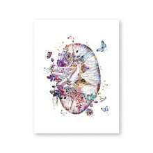 1pc Physician Gift Medical Device Watercolor Art Painting Canvas Print Caduceus Stethoscope Microscope Poster Clinic Wall Art Decor Optional Frame ,Wall Art With Frame - Multicolor - View 11