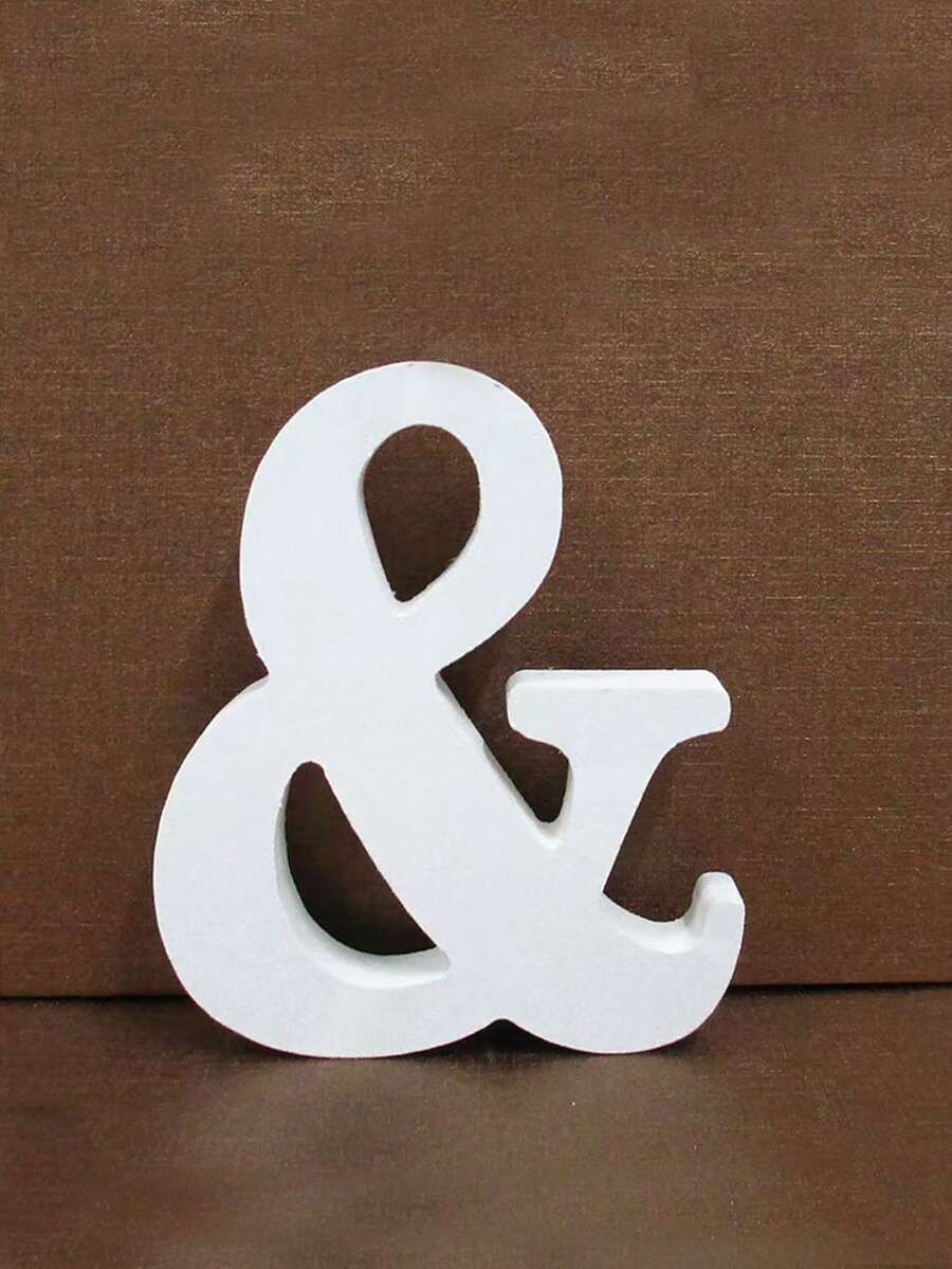 1 件木制装饰工艺品，创意标志设计家居装饰物最佳礼物