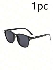 6件/1件青少年椭圆形镜框多色经典色欧美镜框简约照片派对度假沙滩装单品 - 彩色 - 查看 8