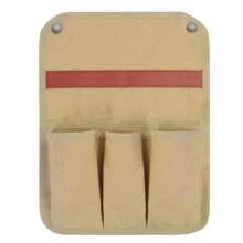 حقيبة تخزين جانبية متعددة الوظائف مع مسند للذراع مع كرسي قابل للطي للتخييم في الهواء الطلق