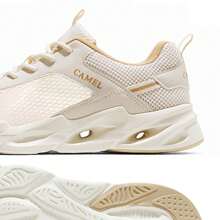 CAMEL CROWN Zapatos deportivos casuales para hombre, zapatos deportivos transpirables de malla para primavera y verano, suela suave y antideslizante