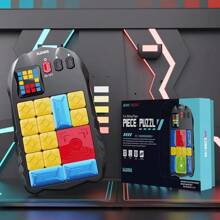 1 set Jeux Klotski, jeu STEM, jeux de puzzle pour adultes - avec plus de 500 niveaux, jeux électroniques pour le cerveau - jouets fidget de voyage, casse-tête amusants pour tous les âges, meilleur cadeau pour Noël, Pâques, anniversaire (2 piles AAA non incluses)