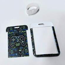 1pc Card Holder /5PCS Cute Luggage Set 5 Piece Suitcase Set 16inch Hardside Luggage With Spinner Wheels Boys Carry On Luggage Travel Rolling Luggage Carry On Luggage Airline Approved Vacation Travel Accessories Summer Travel Essentials Bag For School School Accessories School Stuff