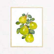 1 Stück Geschenk Moderne Früchte-Poster Avocado Zitrone Wassermelone Pfirsich Papaya Wandkunst Leinwandmalerei Nordischer Druck Küche Heim Dekoration Optional mit Rahmen - Verschiedenfarbig - Übersicht 64