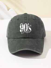 1 buc șapcă de baseball cu imprimeu din anii 90 pentru femei, la modă și personalizată, mărime reglabilă, respirabilă pentru sporturi în aer liber, călătorii, camping, petreceri, cadouri