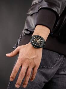 NAVIFORCE NAVIFORCE Watch For Man Tonneau New Style Fashion Travels Outdoors Sport Chronograph Quartz Watch Original Male Gift Clock