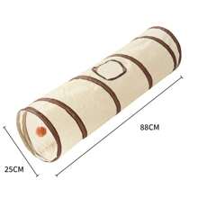 Cat Tunnel Long T/Y Ways Cat Play Tunnel Foldable Funny Interactive Indoor Play Toys Games Kitty Cubes Pet Supplies