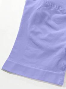 High-Waisted Tummy-Control Shorts,Hidden Scrunch Butt Lifting Skinny Pants,Cycling Shorts Curve,