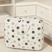 Large-Size Foldable Multifunctional Non-Woven Quilt Storage Bag, Clothing Storage Bag, A Good Choice For Family Storage, Suitable For Storing Quilts, Blankets, Towels, Clothes, Pants And Daily Necessities.