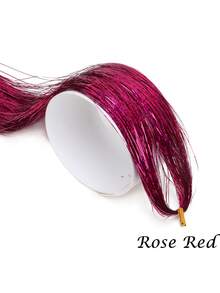 Shiny Threads Glitter Hair Tinsel Kit Gold Silk Hair Glitter String Extensions Accessories For Women Headdress - Multicolor - View 10