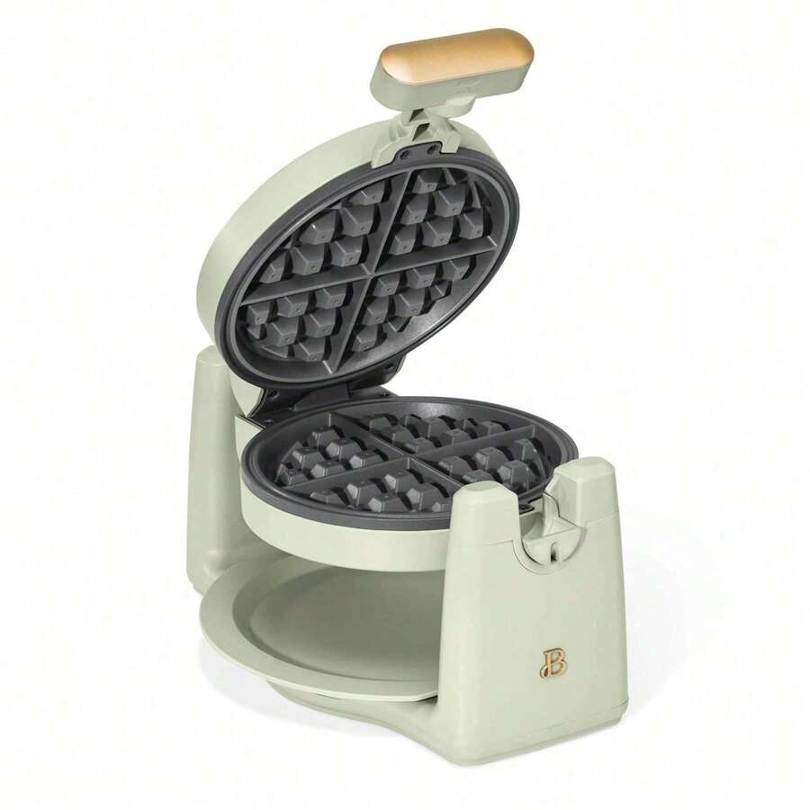 Popular Popular A Beautiful Rotating Belgian Waffle Maker, Sage Green By - Sagegreen - View 1