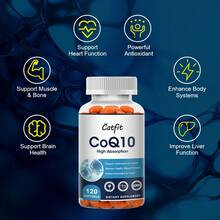 CATFIT CoQ-10 Capsules High Absorption | Coenzyme Q10 Support Heart Healthy Antioxidant - Vegetarian 120CT - 120pcs - 查看 5