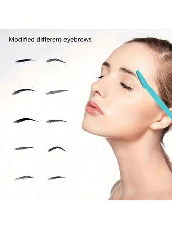 10/5/3PCS Multi-Function Razors For Men And Women For Eyebrow, Body, Face And Bikini Area (Color Random)