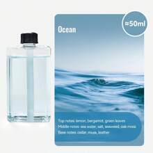 Rechargeable Aromatherapy Diffuser, 6 Modes Essential Oil Diffuser, Air Freshener Diffuser For Home, Car, Bathroom Odor Removal, Humidifier, Commercial Use, Fragrance Options: Coconut, Sandalwood, Ocean, White Tea, Jasmine, Forest