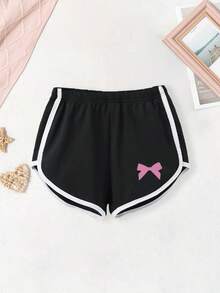 2pcs Tween Girls Outfit Set Slogan Print T-Shirt And Shorts Cute Soft Summer Comfy Casual - White - View 9