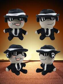 NEW CHANCE 毛绒玩具 - 可爱的卡通人物玩偶，适合游戏迷的柔软毛绒动物枕头，适合儿童和成人的可爱收藏礼物（官方游戏外设系列）