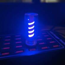 2025 Upgrade Car USB Night Light Touch Dimmable LED Filament Lamp Portable Lighting Plug And Play Decorative Atmosphere Light For Car Bedroom - White - View 9