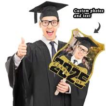 Graduation Season Custom Big Head Cutout On A Stick, Personalized Fat Heads, Face Cardboard Cutouts, Fun Party Decor, Grad Time, Graduation Gig, Birthday, Upload Your Photo