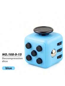 Multi-Color Cube/Dice Toy, Creative Stress Relief Toy For Teenagers And Adults, Fidget Desk Decor