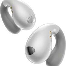 Ultra Open-Ear-Earbuds Wireless Bluetooth - Ergonomic Clip-On Headphones, Small Bone Conduction Earbuds With Waterproof Design, Perfect Running Headphones For Sports, Fitness, And Workouts - S19-ultraFit Series - Elegant White - View 1