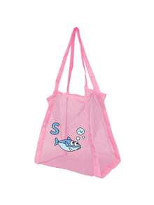 1 件沙滩玩具网状沙滩包贝壳收集袋带拉链和可调节肩带斜挎包可爱沙滩手提包手提包非常适合收集贝壳沙滩玩具和游泳配件玩具整理储物袋收纳袋邮轮旅行必备配件露营沙滩必需品礼物男孩和女孩包婴儿（仅包，不含玩具） - 彩色 - 查看 11