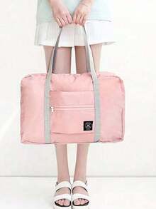 可折叠大容量旅行收纳包，男女通用衣物收纳袋，行李袋，防水旅行包，过夜包，手提袋，健身包，工作/学习用品包，周末旅行包，户外度假包，商务旅行包，医院包 - 彩色 - 查看 5