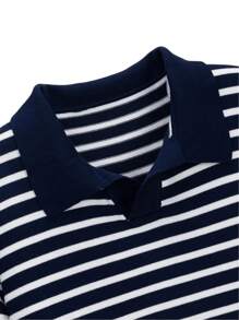 Camisa polo masculina casual listrada de manga curta, roupa de verão, Páscoa, roupas masculinas, camiseta masculina, férias masculinas, blusa de verão, dia dos pais, viagem ao ar livre para a praia, fresca e respirável