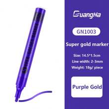 1 pièce de marqueurs de peinture acrylique vibrants - stylos pailletés métalliques pour l'artisanat créatif sur diverses surfaces - parfait pour les scrapbooks, la peinture sur roches, la céramique, le verre, le bois, les tissus, la canevas, les tasses et les artisanats de Noël pour la rentrée scolaire