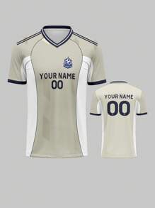 2025 Custom Made Breathable Quick-Dry 210g V-Neck Sports Jersey, Nottingham Forest, Unisex For Sports Team/Club Training, Printed Name/Number/Logo, Daily Casual/Party Wear, Comfortable Fit