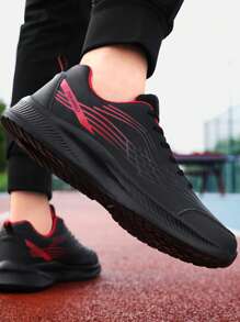 Herren Low-Top-Freizeitschuhe zum Schnüren, einfache, vielseitige Outdoor-Mode-Sneaker für alle Jahreszeiten