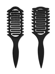 2025新款猪鬃毛造型梳，卷发定型梳，女士卷发造型梳，梳理和定型梳，美发工具，美发产品及配件，理发沙龙美容旅行必备