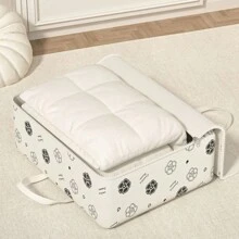 Large-Size Foldable Multifunctional Non-Woven Quilt Storage Bag, Clothing Storage Bag, A Good Choice For Family Storage, Suitable For Storing Quilts, Blankets, Towels, Clothes, Pants And Daily Necessities.