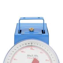 HOHOBLA 110Lbs Mechanical Dial Scale, Mechanical Food Scales For Kitchen, High Accuracy Mechanical Retail Store Scale, Heavy Duty Industrial Dial Scale For Supermarket, Food Market, Snack Shop