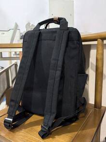 Women's Small Bag Fashion Retro Backpack Portable Nostalgic Backpack File Bag Commuting Small Backpack - Multicolor - View 4