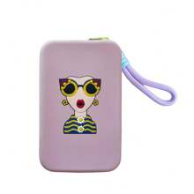 Large Size Silicone Makeup Bag With Colorful Handle Strap, Waterproof Toiletry Cosmetic Organizer Pouch For Passport, ID Cards, Phone,For Holiday Beach, Bathroom Collection, Bedroom Collection, Large Capacity