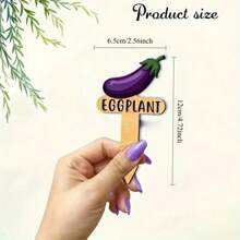 Set de 15 piezas de etiquetas de plantas de madera - 15 estilos, adecuadas para marcar plantas en macetas, reutilizables, perfectas para interior/exterior, idea de regalo única