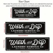 1 件防滑防油地垫，柔软，防水，可机洗，防污，适用于厨房、客厅、洗衣房和浴室装饰 - 彩色 - 查看 3