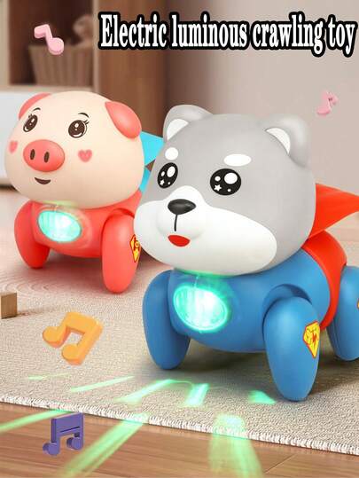 1 pezzo Giocattolo elettronico interattivo per bambini, con luci LED ed effetti sonori, aiuta a sviluppare la coordinazione mano-cervello - Gioco per feste, regalo, giocattolo, gioco sensoriale, festa del gioco, regalo di compleanno, regalo per la classe