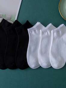 Men Ankle Socks - Đen và trắng - Xem 2