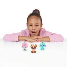 ZURU Pacote com 3 unidades de mini cachorrinhos de brinquedo Rainbocorns Pocket Puppycorn da ZURU, ideias para presentear meninas, brinquedos para meninas, presente de aniversário infantil