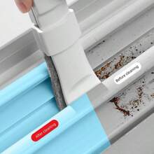 Multi Functional Scouring Pad Cleaning Shovel, Gap And Corner Cleaning Brush Shovel, Integrated Bathroom Floor Drain Cleaning Brush, Kitchen, Room, Bedroom, Living Room Dead Corner Cleaning Brush Tool