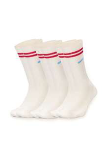 1/3/5 Pairs Women Cartoon Sunflower & Bee Pattern Cute Crew Socks For Daily Use - Multicolor - View 10