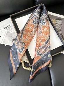 Un foulard de haute qualité pour femme, idéal pour le printemps et l'été. Un foulard élégant pour le cou, léger et pratique pour tous les jours, pouvant également être porté en bandana, serre-tête ou tour de tête, pour parfaire votre look